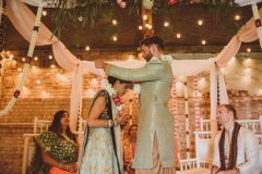 Kejal & Matt ensured they represented both their heritages by having a fabulous fusion rustic Indian country wedding at The Green in Cornwall.
